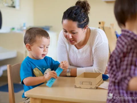 a person and a child