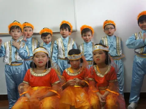 a group of people wearing clothing