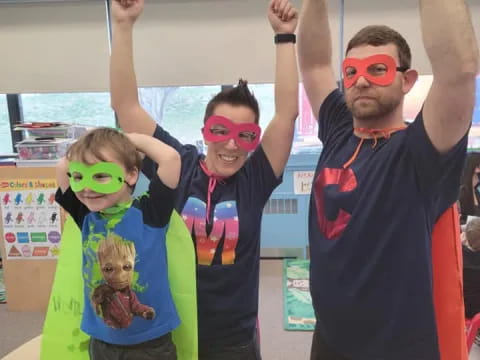 a group of people wearing clothing