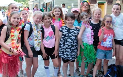 a group of children posing for a photo