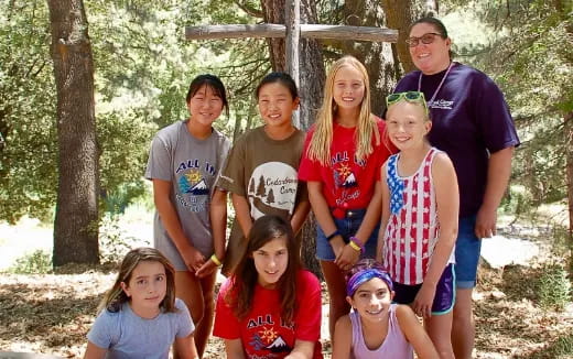 a group of people posing for a photo