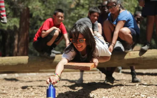 a person sitting on a bench