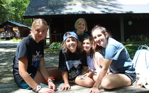 a group of people posing for a photo