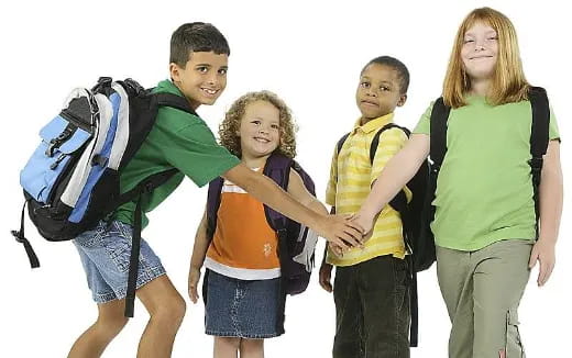 a group of people posing for a photo