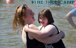 a person holding a child