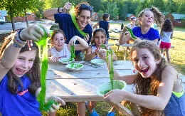 a group of children playing a game