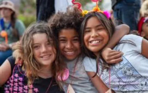 a group of people posing for the camera