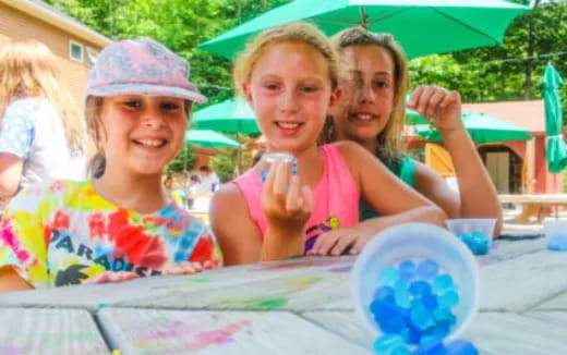 a group of girls smiling