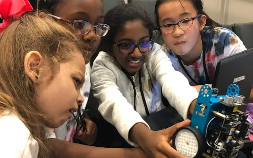 a group of people playing instruments