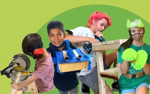 a group of people in clothing