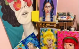 a group of people in clothing