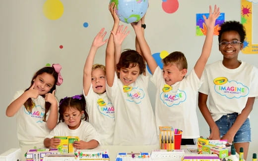a group of people posing for a photo