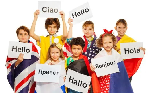 a group of people holding signs