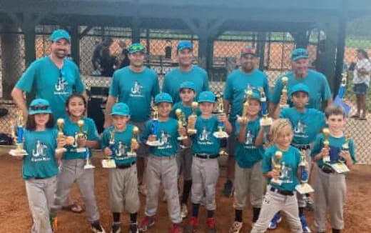 a group of people wearing helmets