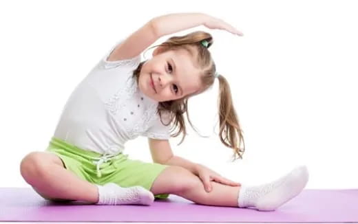 a girl lying on the ground