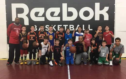 a group of people posing for a photo