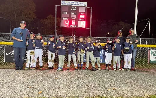 a group of people posing for a photo