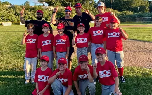 a group of people posing for a photo