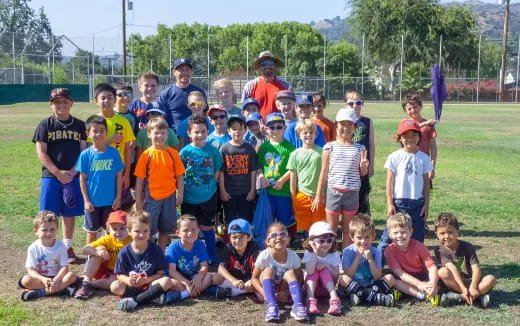 a group of children posing for a photo