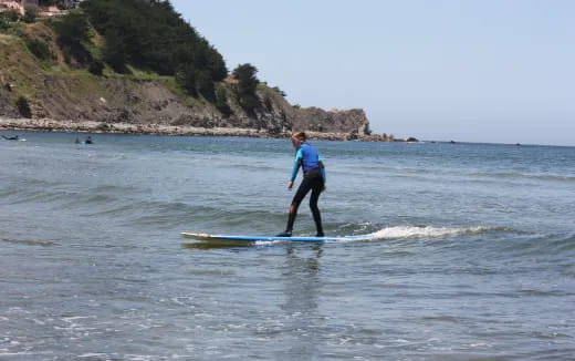 a man surfing on the sea