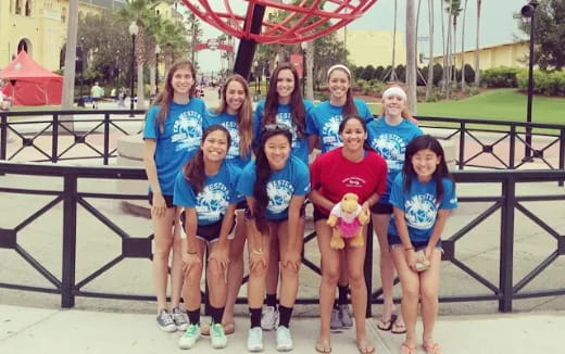 a group of people posing for a photo