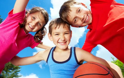 a group of people posing for the camera
