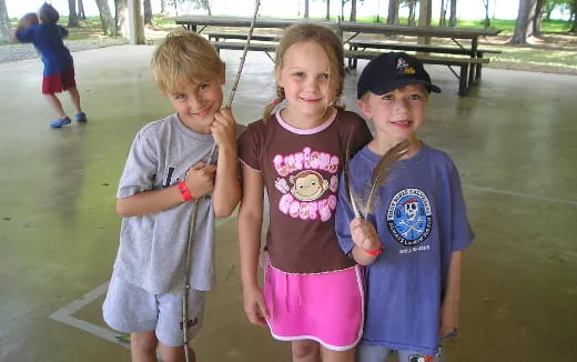 a group of children posing for a photo