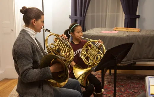 a person playing a saxophone