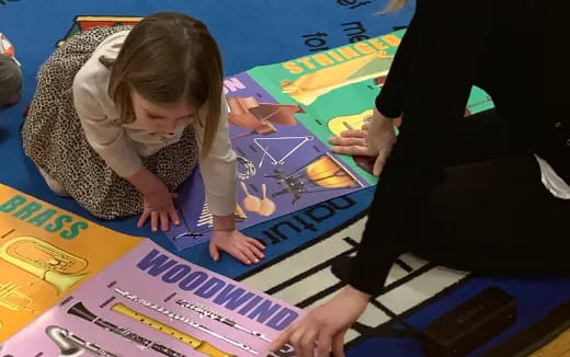 a person sitting at a table