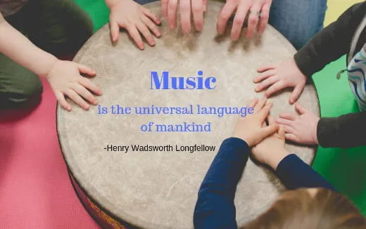 a group of people around a table