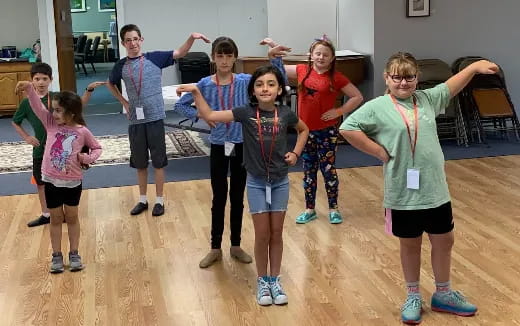 a group of people posing for a photo