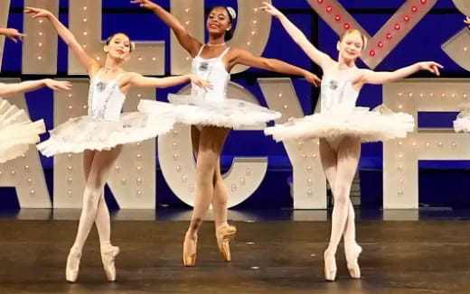 a group of women dancing