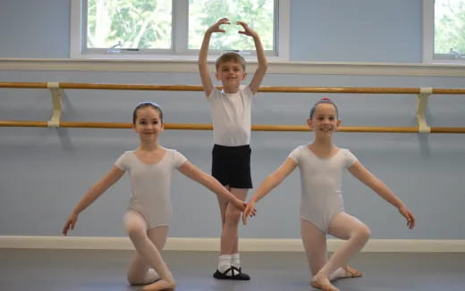 a group of girls posing for a picture