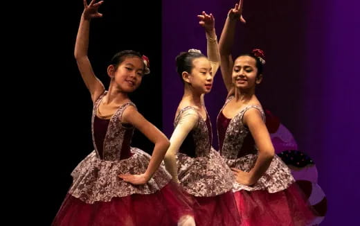 a group of women dancing