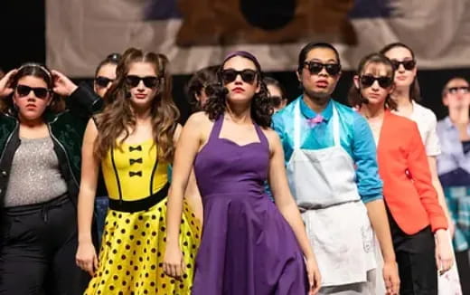 a group of people posing for a photo