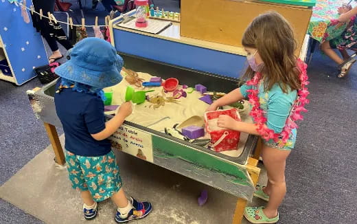 children playing with toys