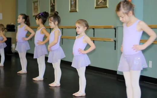 a group of girls in a room