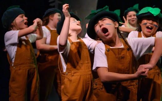 a group of people in clothing