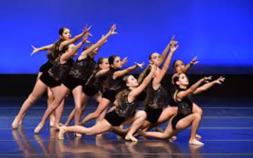 a group of women dancing