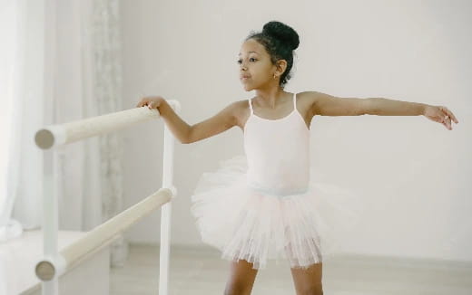 a person in a white dress