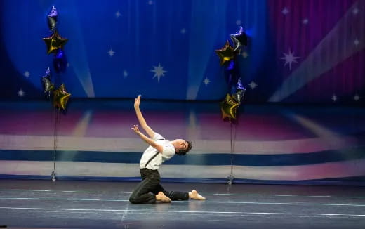 a person performing a dance