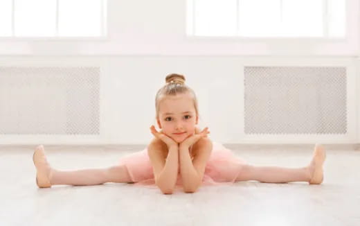 a baby lying on its back