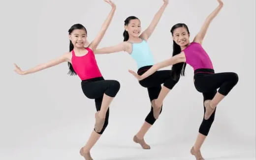 a group of women dancing