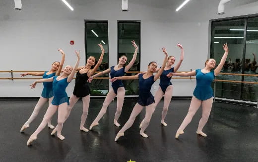 a group of women dancing