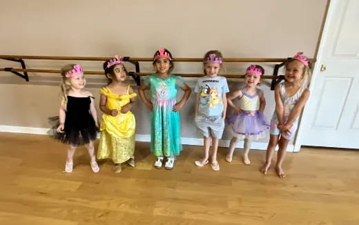 a group of children in clothing