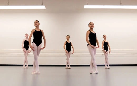 a group of women dancing