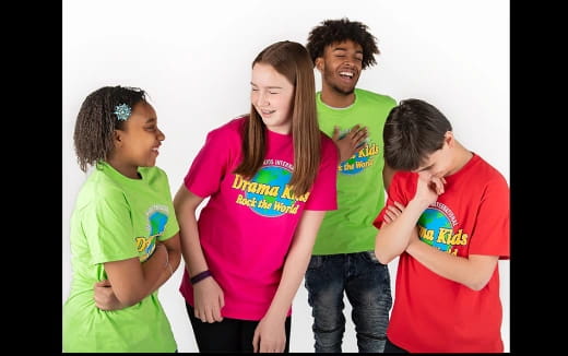 a group of people standing together