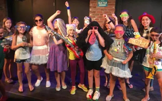 a group of people wearing clothing