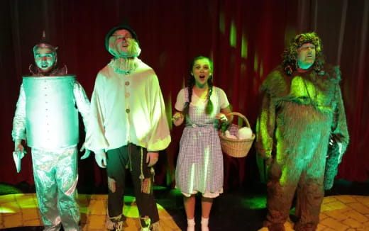 a group of people wearing clothing