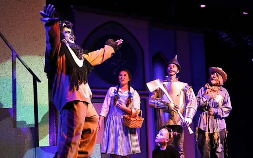 a group of people on stage